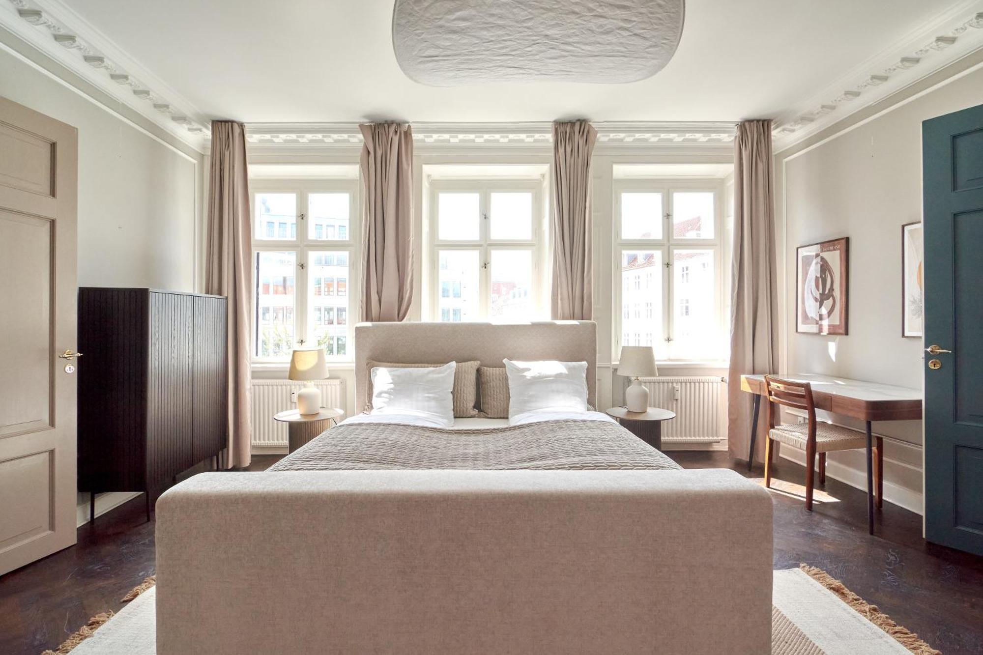 220Sqm Designer Apt - Copenhagen City Center - Private Balcony Bagian luar foto